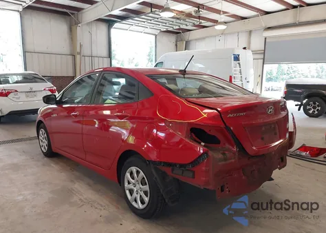 2013 Hyundai Accent Gls from USA, damaged, VIN KMHCT4AE8DU398753